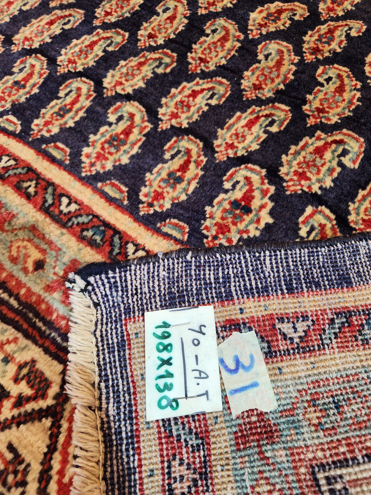 Persian Arak rug 1.98x1.38m