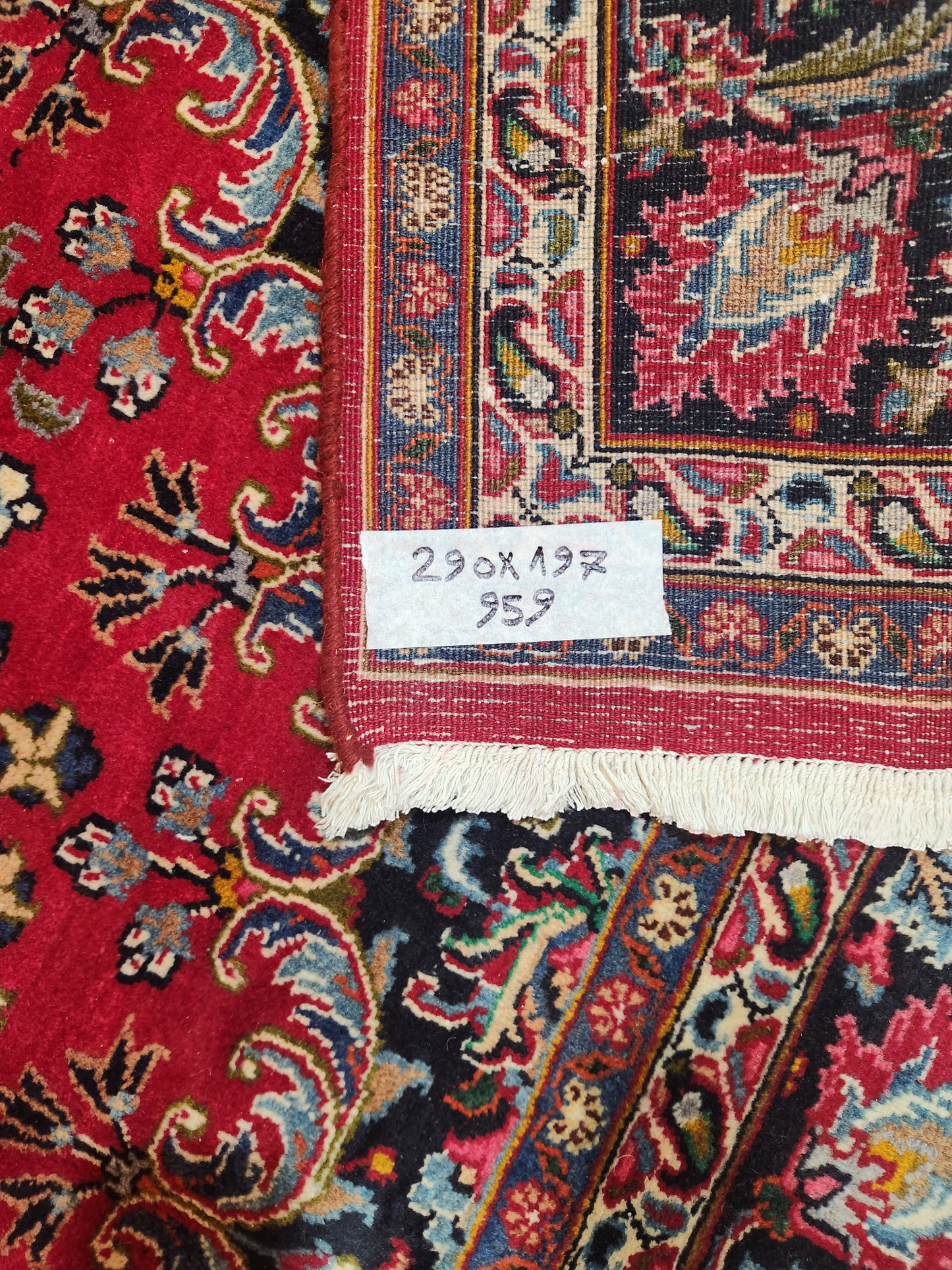 Mashad vintage Persian Rug 290x197 cm