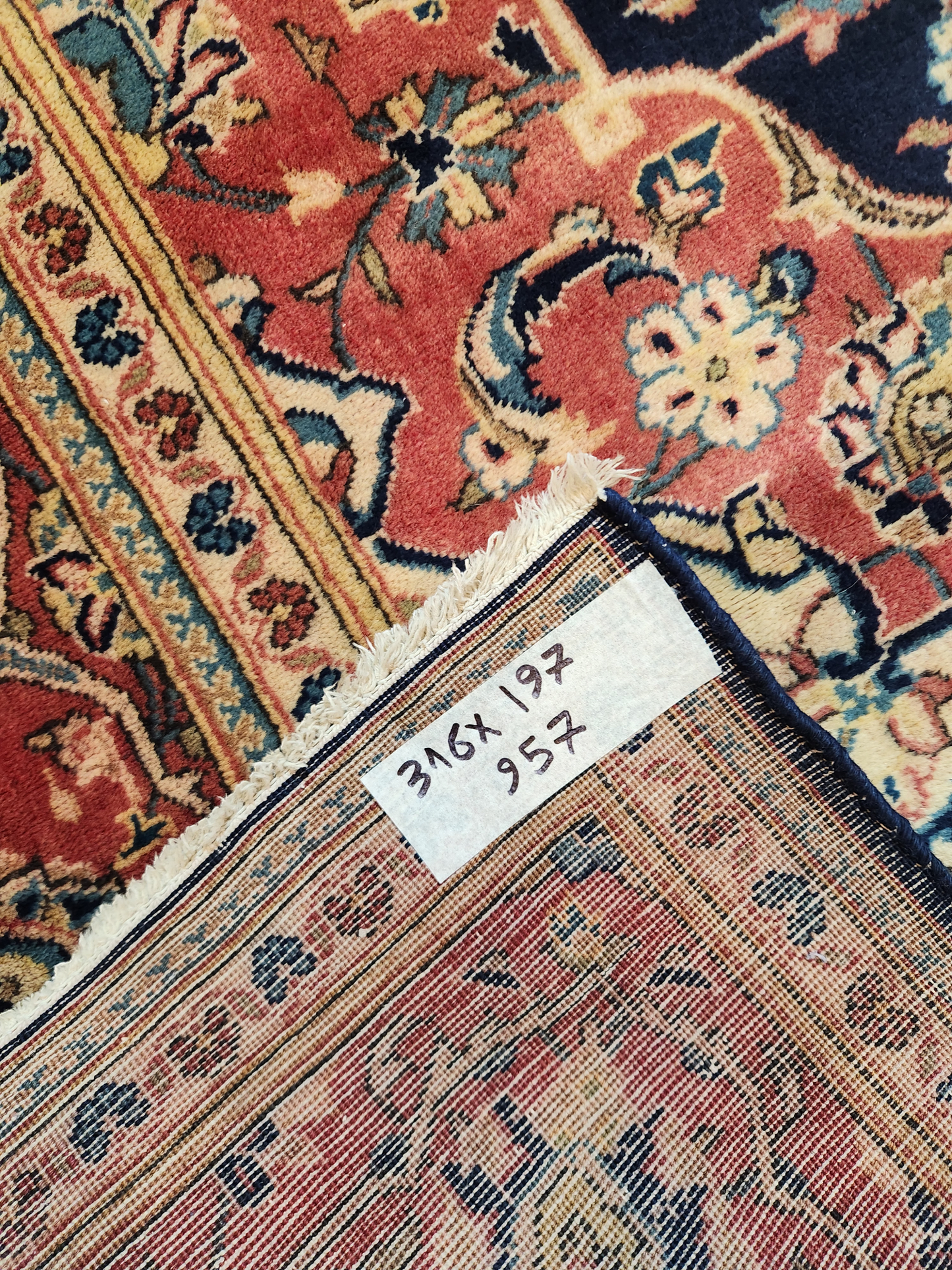 Persian Kashan Rug 3.16*1.97m