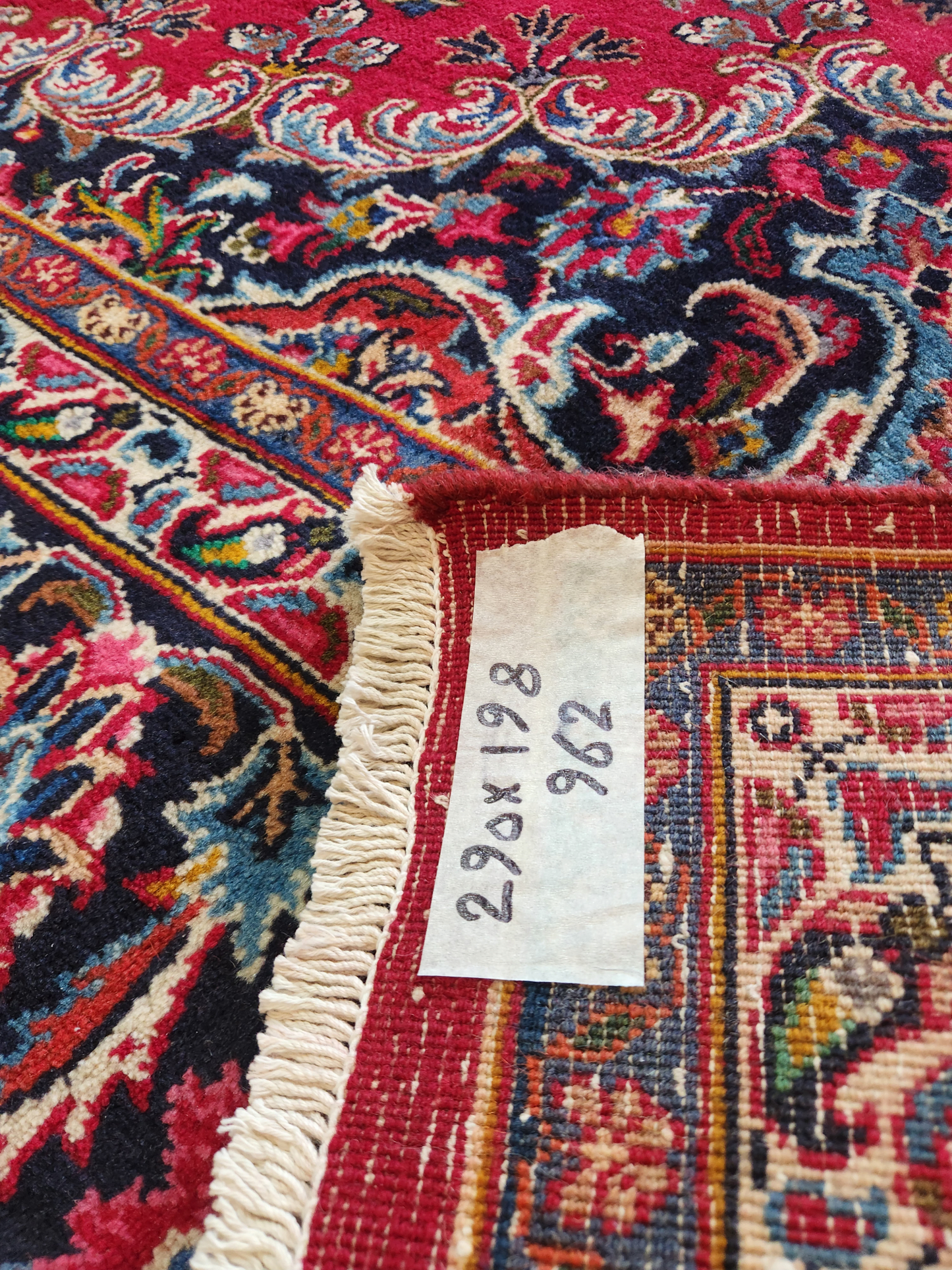 Mashad vintage Persian Rug 290x198 cm