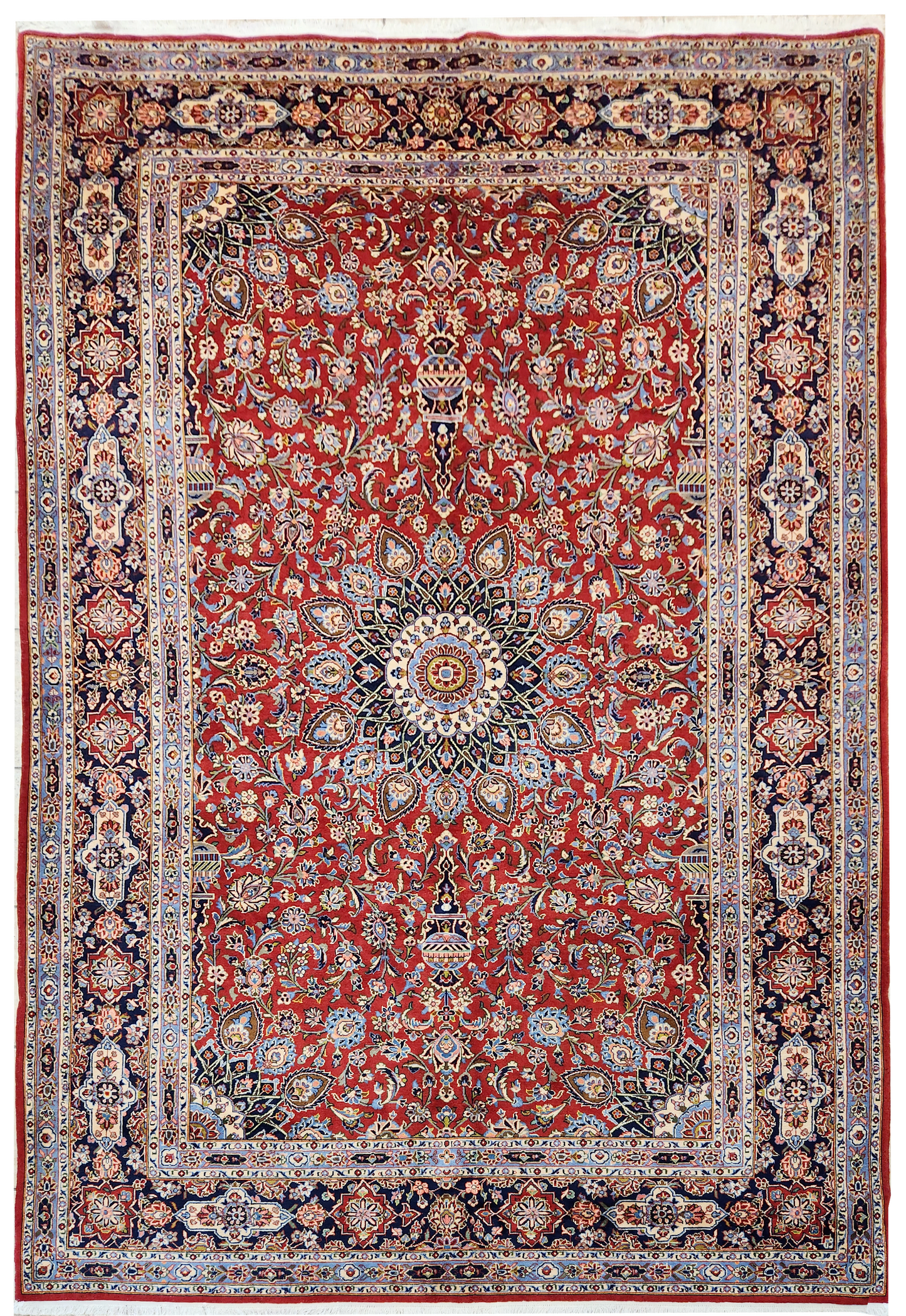 Persian Kashan lamb's wool Rug 310x198cm