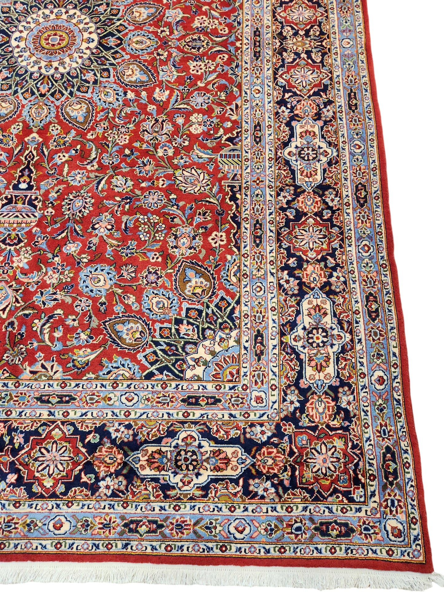 Persian Kashan lamb's wool Rug 310x198cm