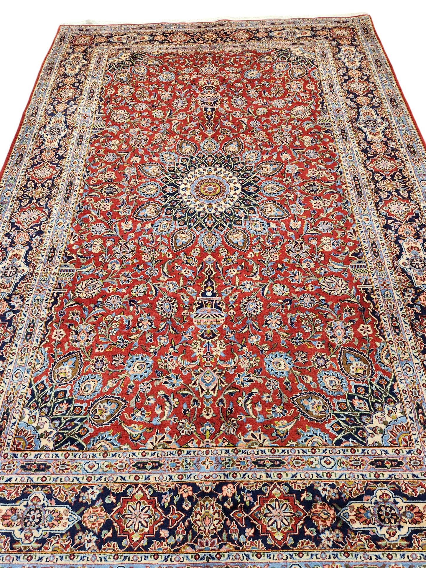 Persian Kashan lamb's wool Rug 310x198cm