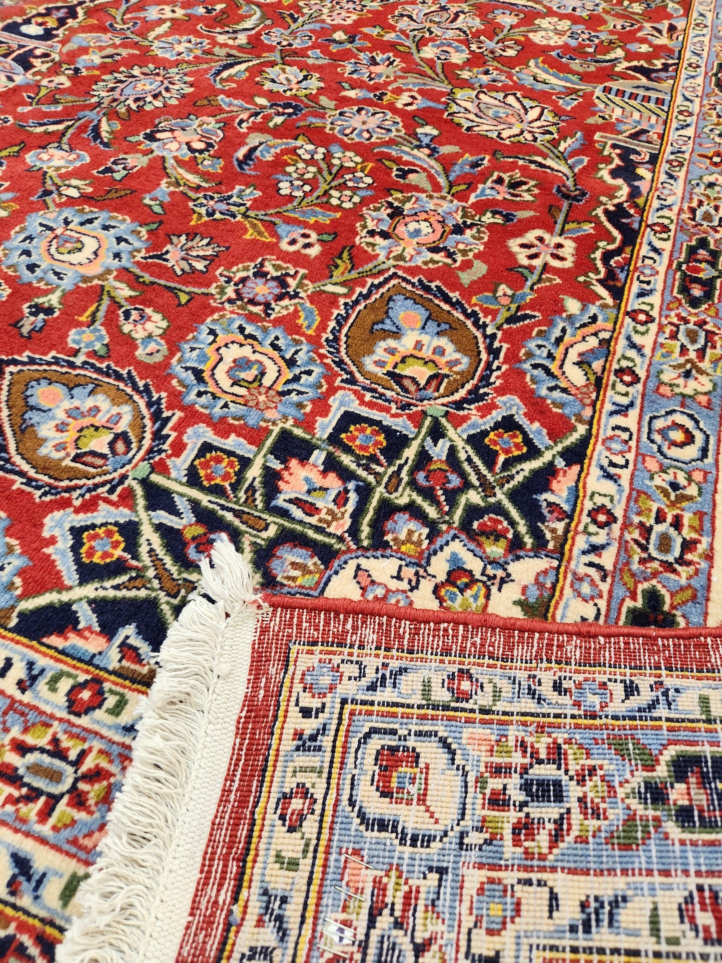 Persian Kashan lamb's wool Rug 310x198cm
