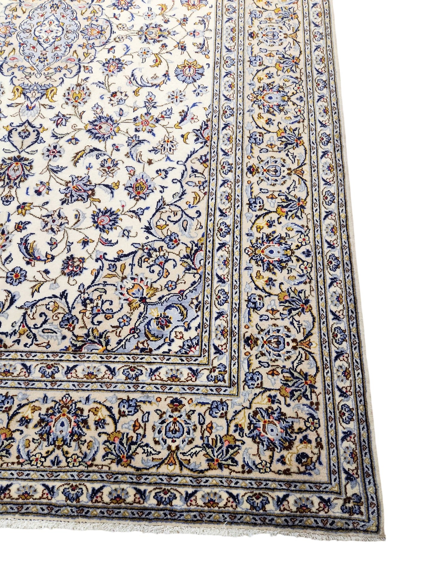 Kashan Persian Rug lamb's wool 300x200 cm
