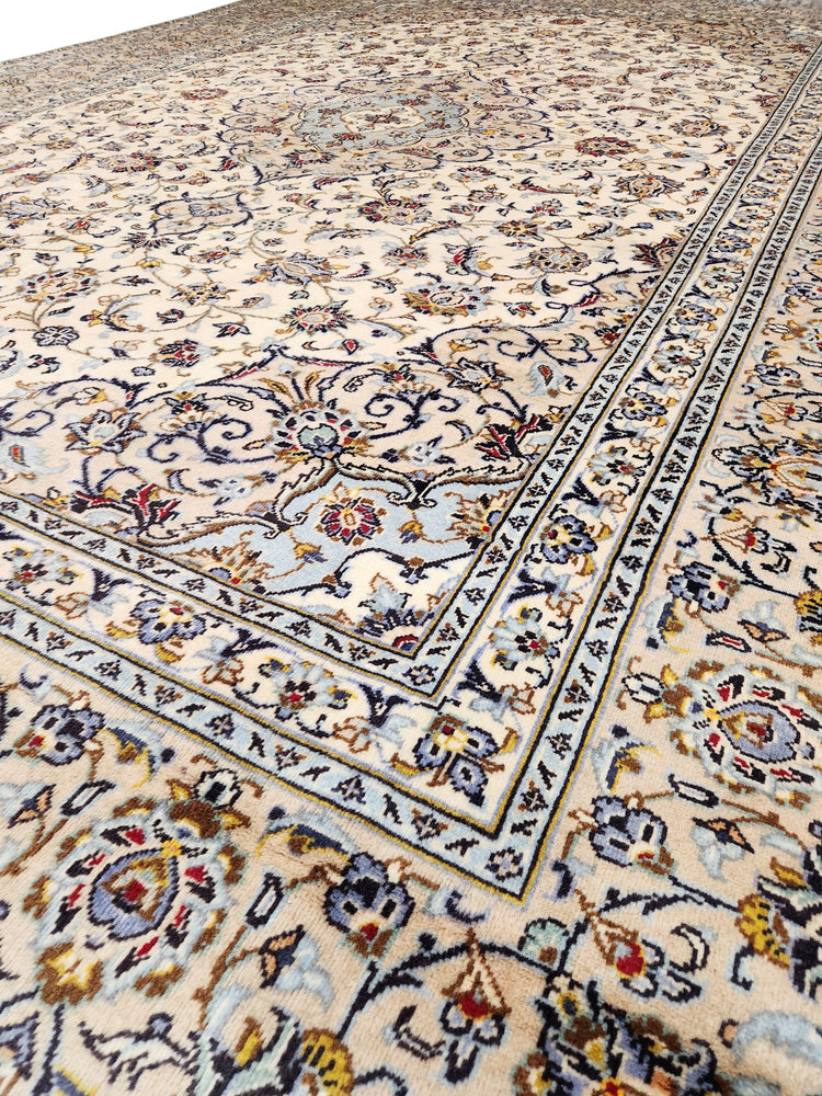 Kashan Persian Rug lamb's wool 350x250cm