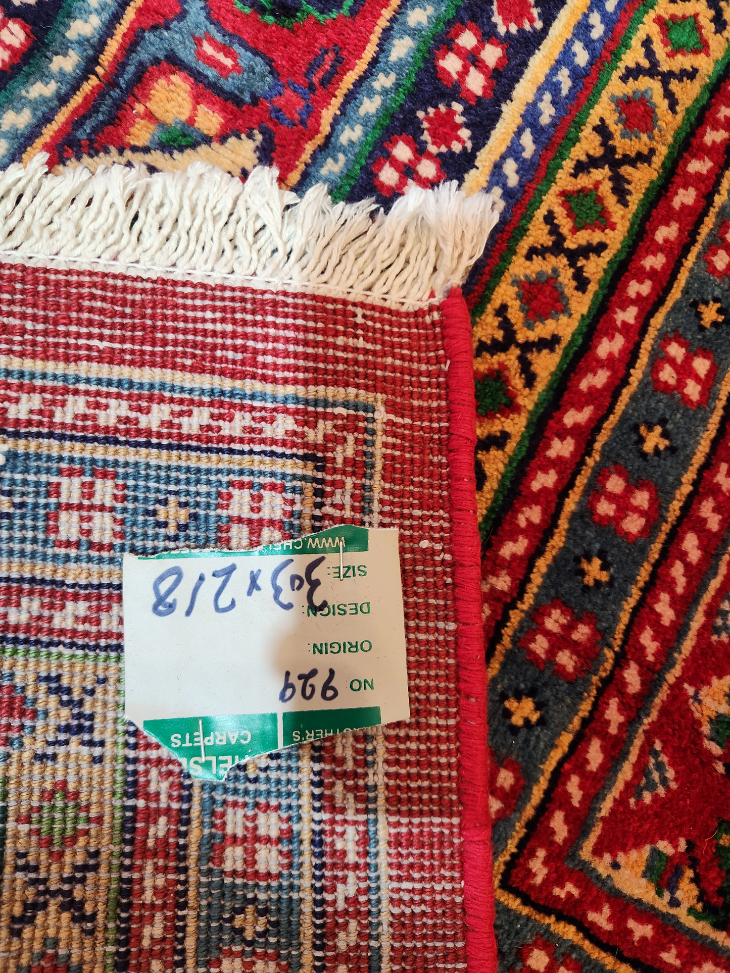 Persian vintage Arak rug 3.03x2.18m