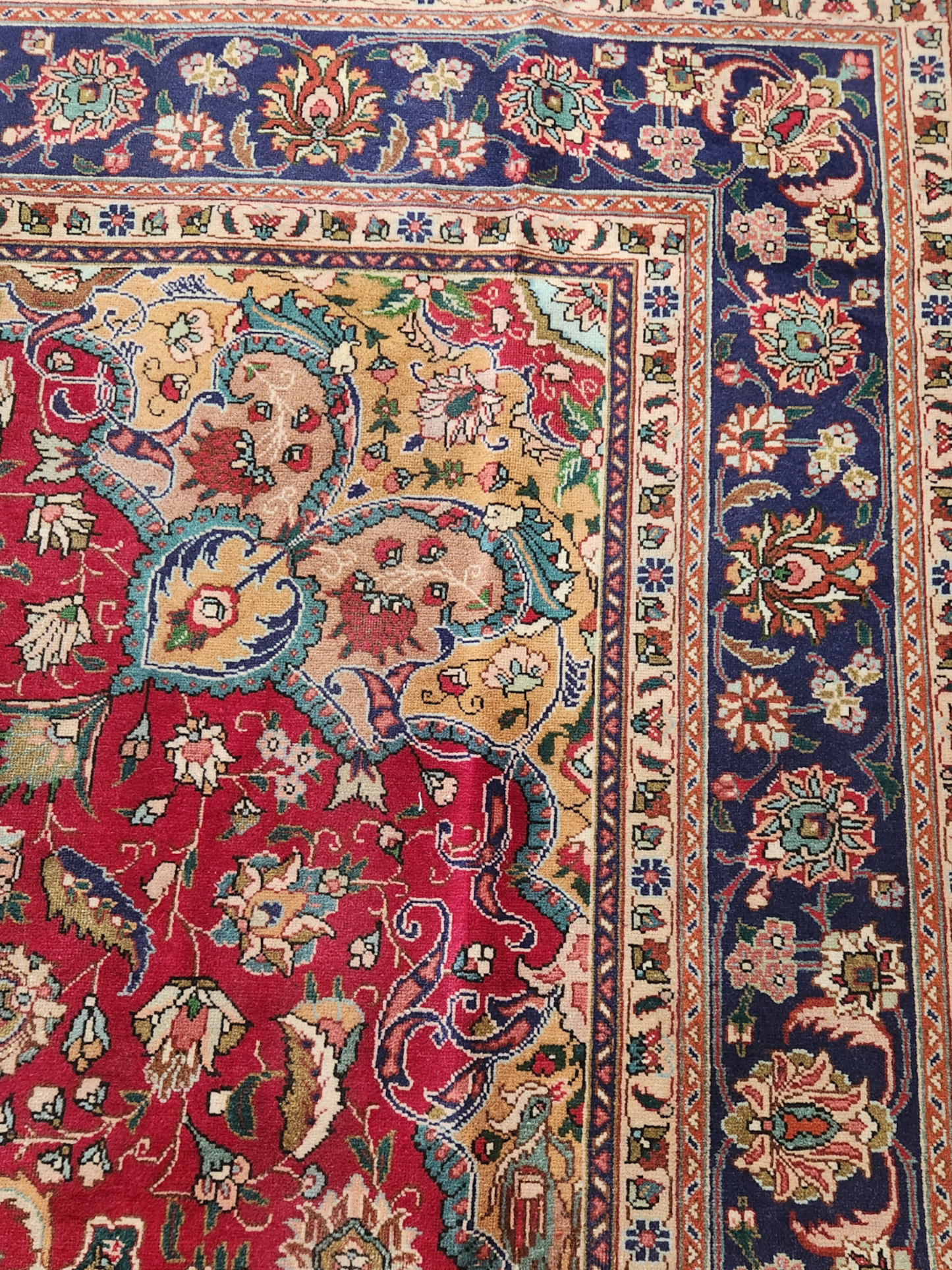 Tabriz vintage Persian Rug 310x215 cm