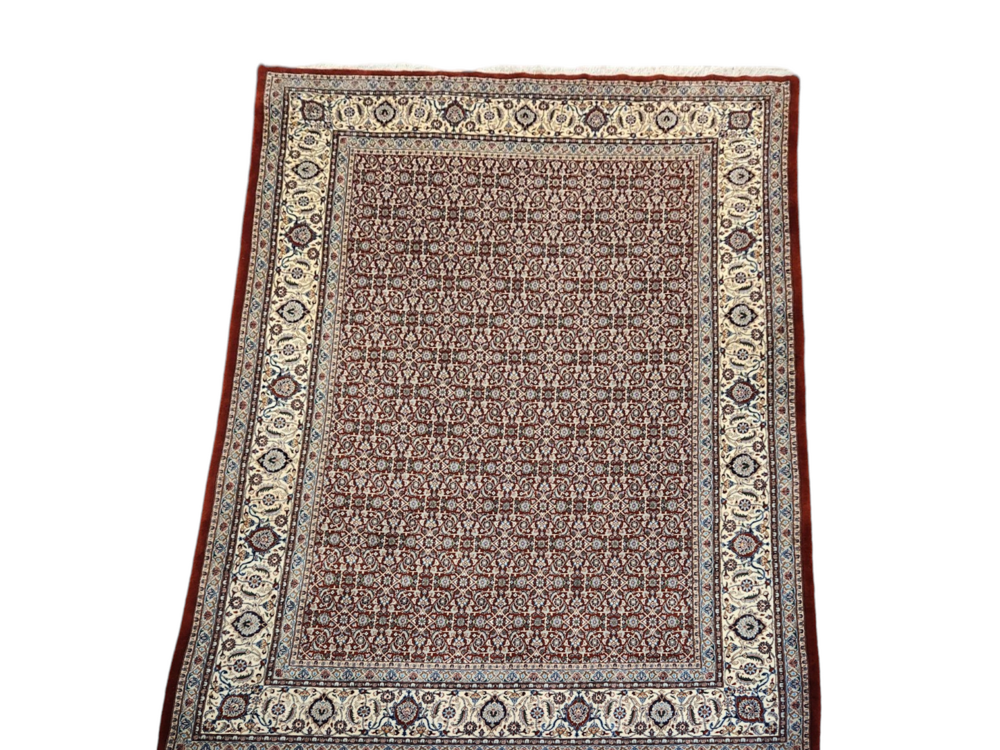 Birjand Mood Persian Rug Lamb's wool and silk inlaid 350x250cm