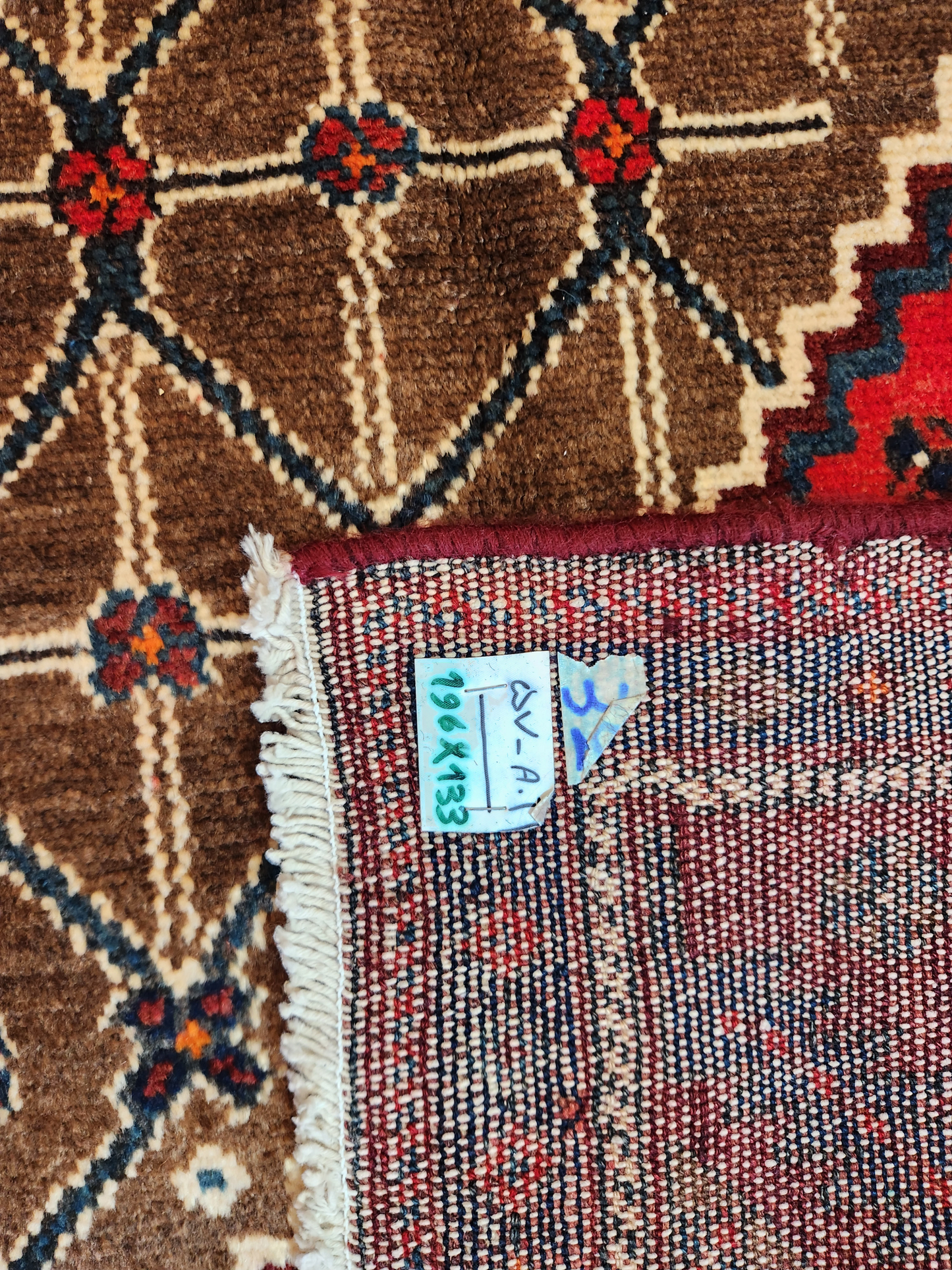 Hamadan Persian Rug 196x133cm