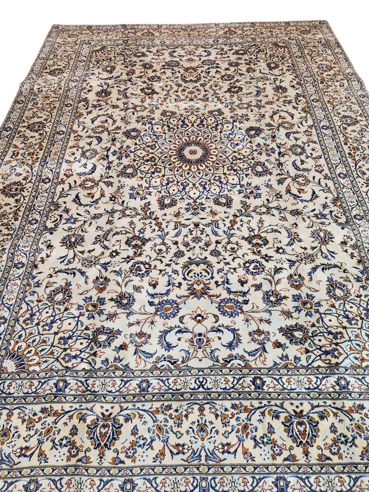 Kashan Persian Rug lamb's wool 350x250cm