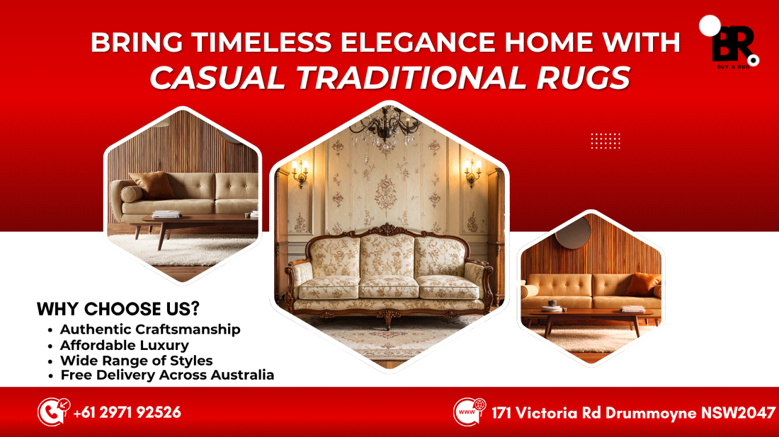 Bring Timeless Elegance Home with Casual Traditional Rugs