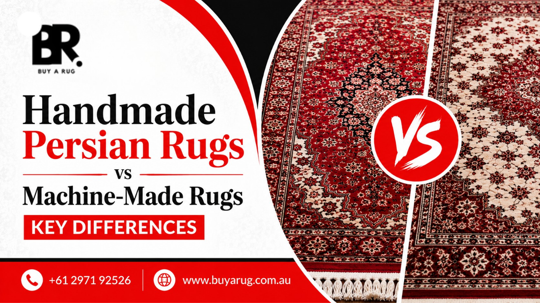 Handmade Persian Rugs vs Machine-Made Rugs: Key Differences (2026 Guide)