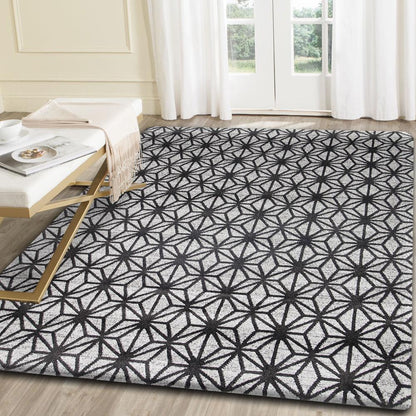 Matisse Dark Grey Web Rug