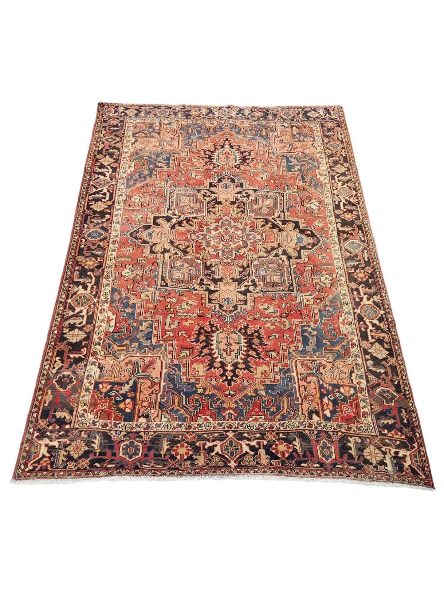 Heriz Vintage Persian Rug 345x240 cm