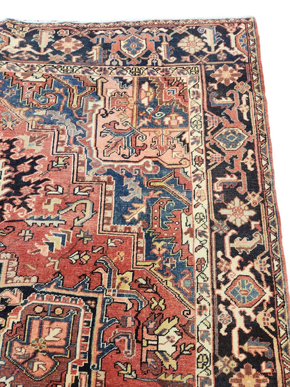 Heriz Vintage Persian Rug 345x240 cm