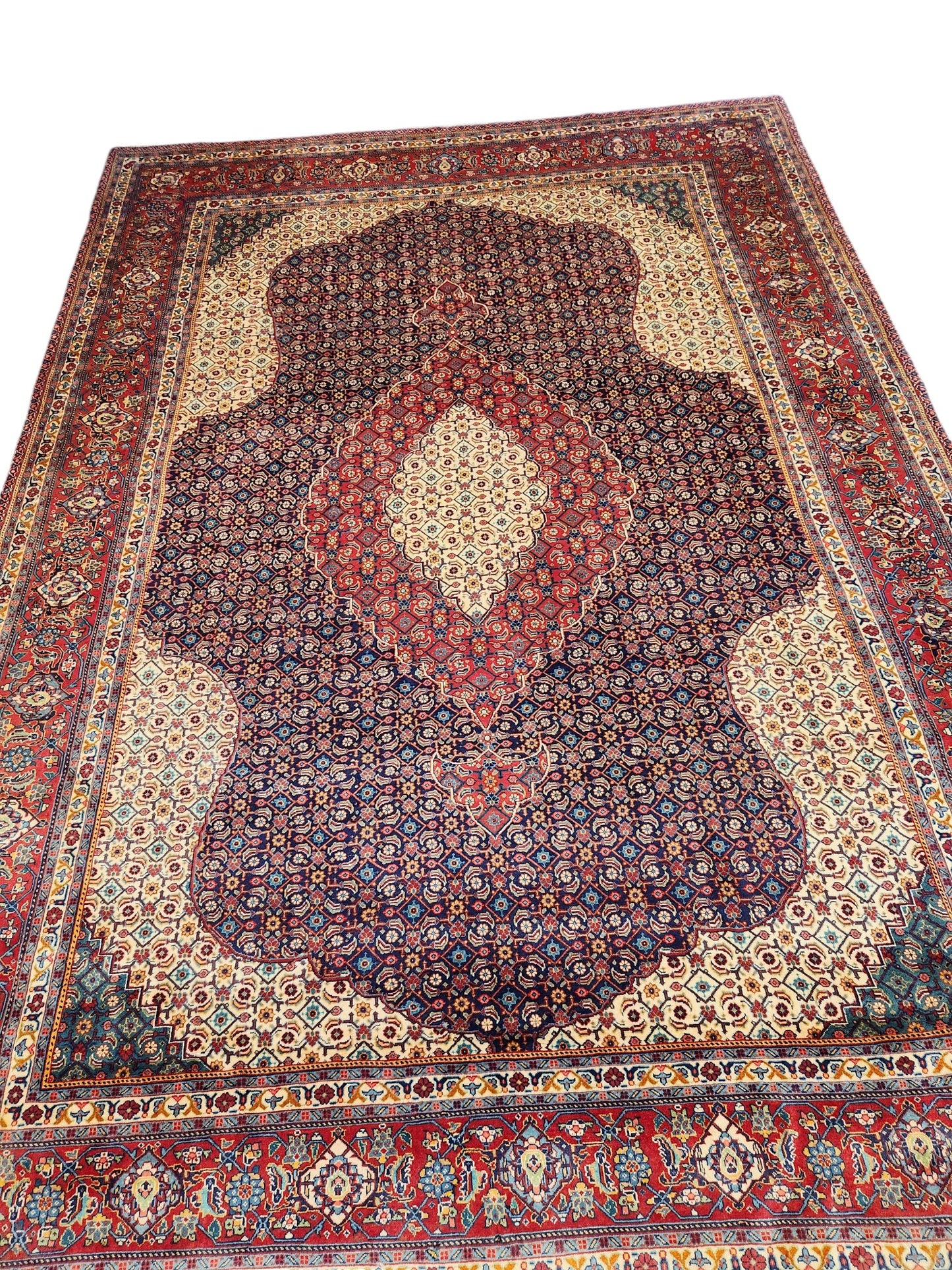 Tabriz Persian Rug lamb's wool 375x262 cm