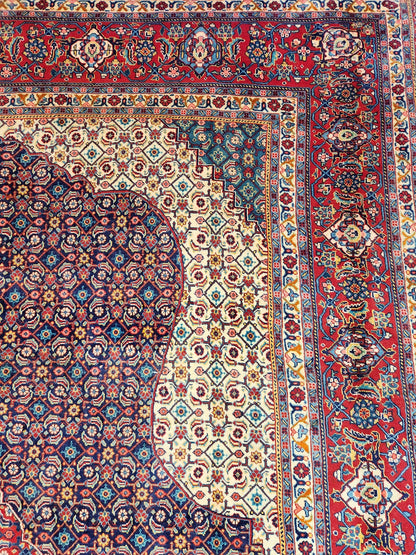 Tabriz Persian Rug lamb's wool 375x262 cm