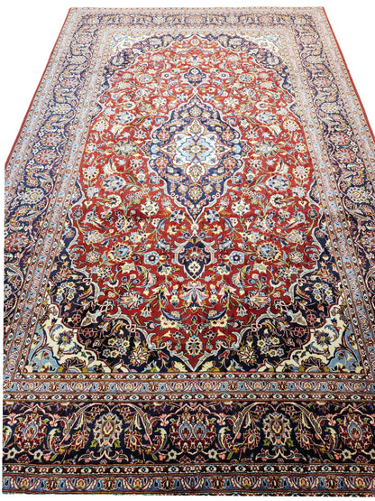 Persian Kashan lamb's wool Rug 310x198cm