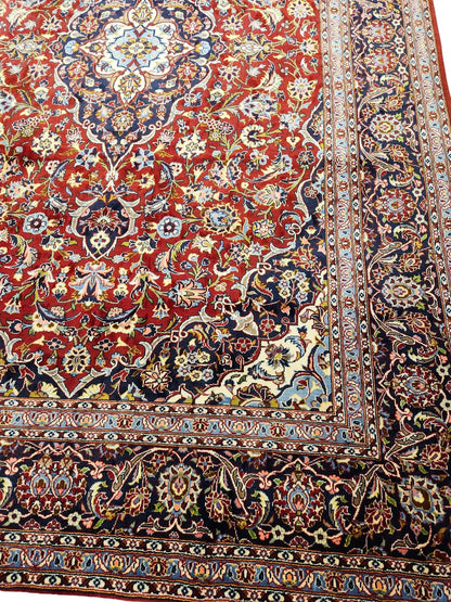 Persian Kashan lamb's wool Rug 310x198cm