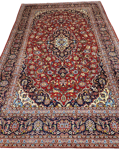 Persian Kashan lamb's wool Rug 310x198cm