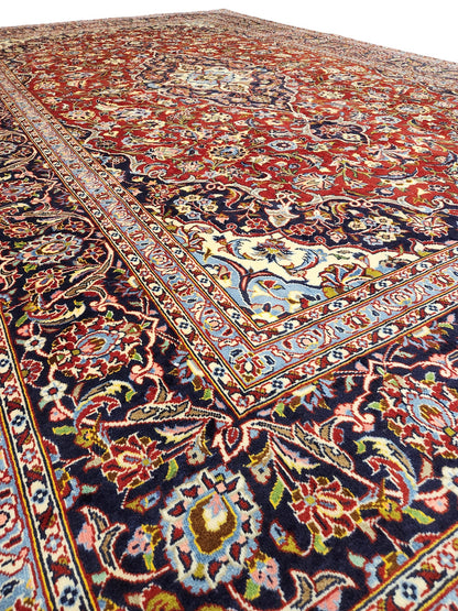 Persian Kashan lamb's wool Rug 310x198cm