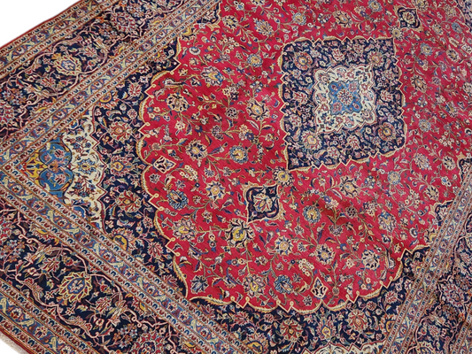 Persian vintage Kashan Rug 475x305m