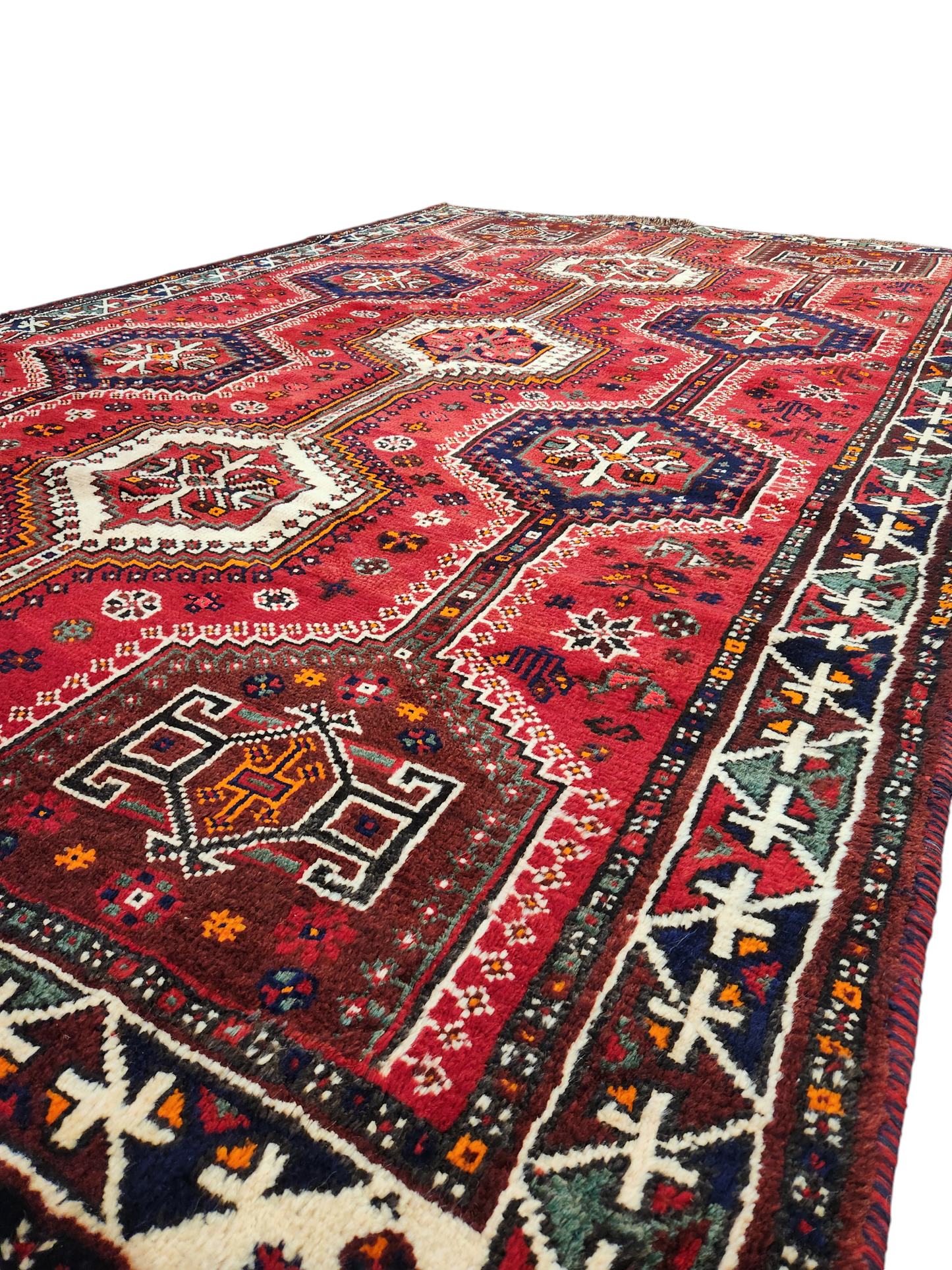 Shiraz vintage Persian 247×163 cm