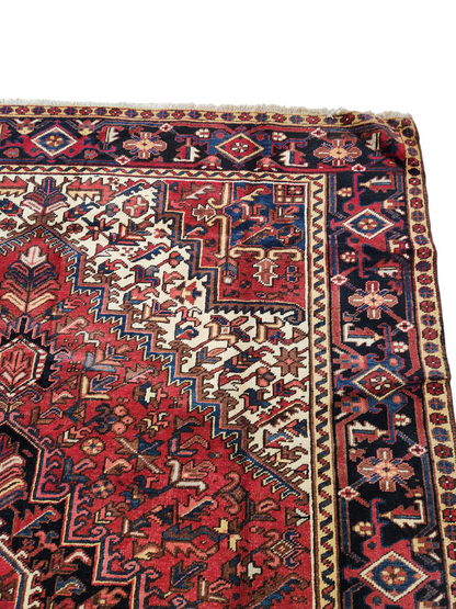 Heriz Vintage Persian Rug 319x217 cm