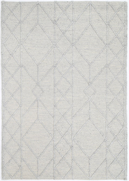 Himalaya Interweave Tribal Grey Wool Rug