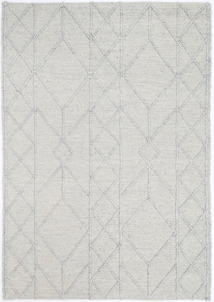 Himalaya Interweave Tribal Grey Wool Rug