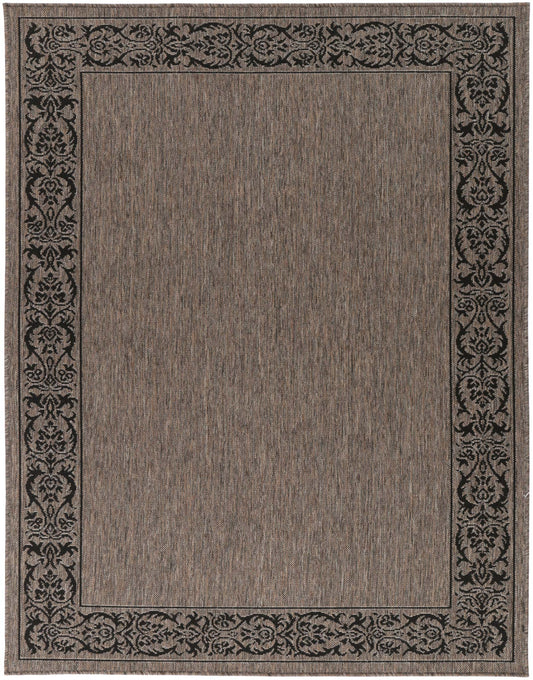 Sisalo Ebony Bordered Rug