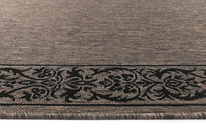 Sisalo Ebony Bordered Rug