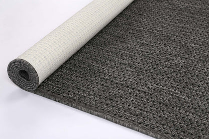 Sisalo Grid Weave Sky Rug