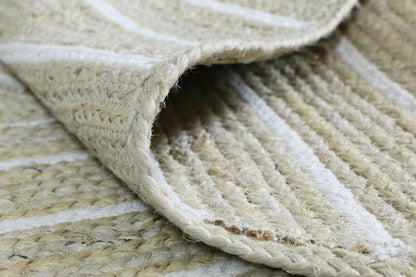 Artisan Light Beige Chevron Rug