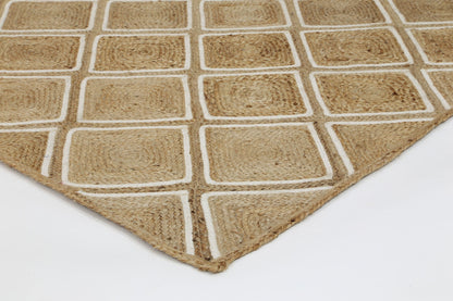 Artisan Beige Parquetry Rug