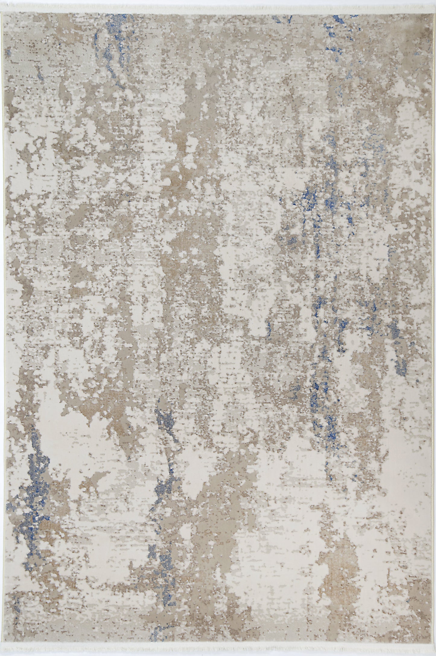 Bohemian Paradise One Modern Beige Blue Rug