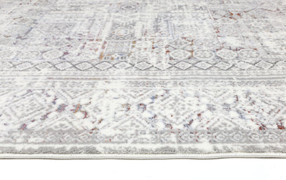 Bohemian Paradise Panel Grey Multi Rug