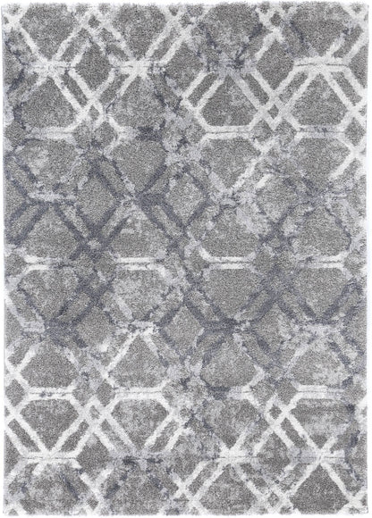 Century Septimius Grey Plush Rug