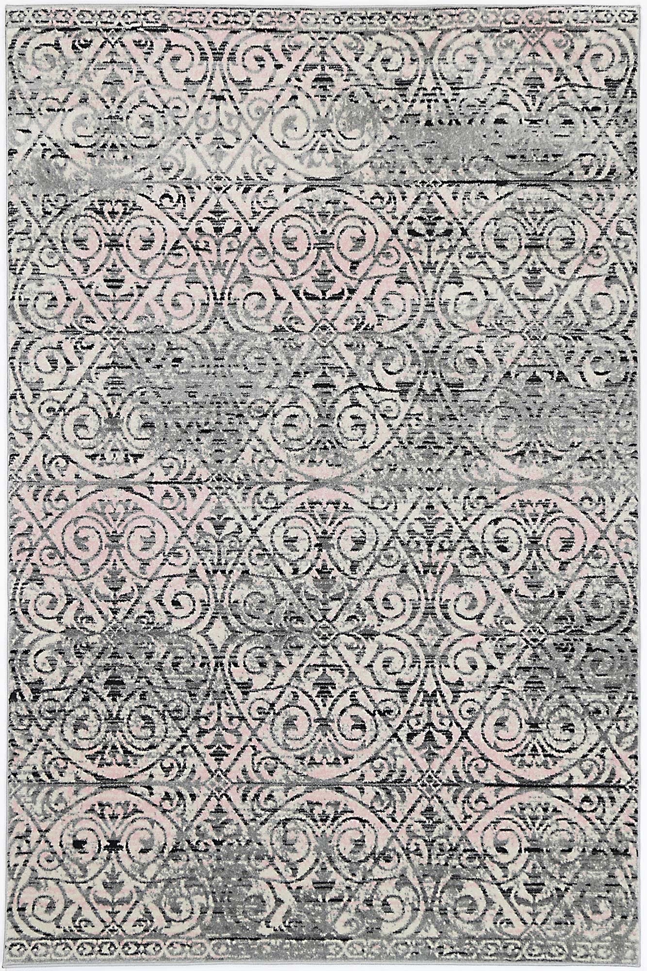 Delicate Katherine Pink & Ash Rug