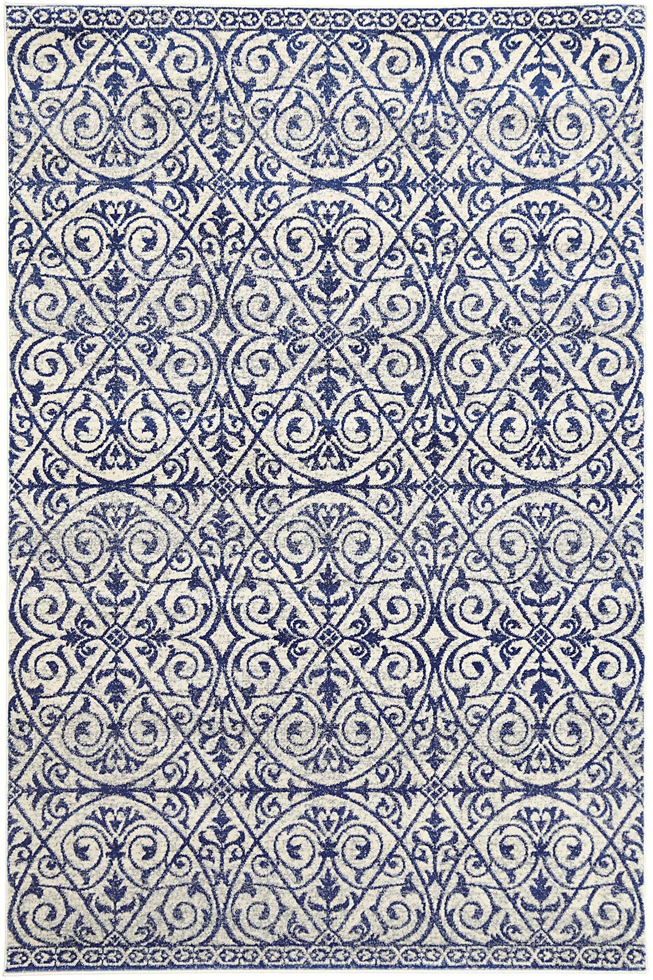 Delicate Katherine Blue & Ivory Rug