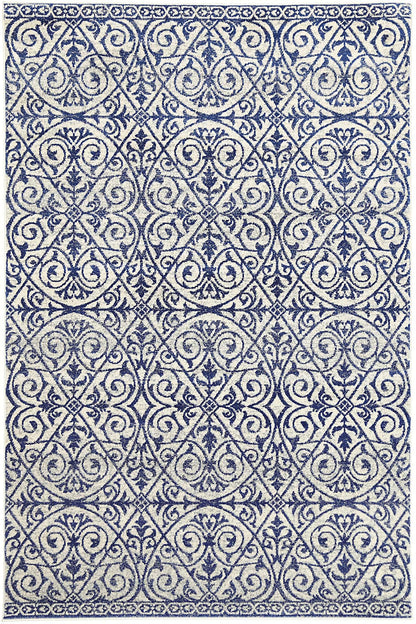 Delicate Katherine Blue & Ivory Rug