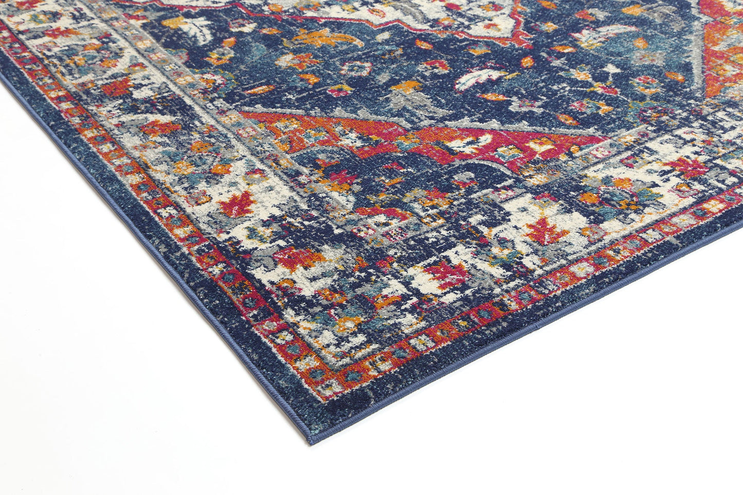 Delicate Medalion Multi Coloured Rug