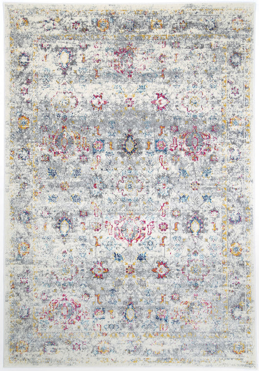 Delicate Flowers Multi-Coloured Rug