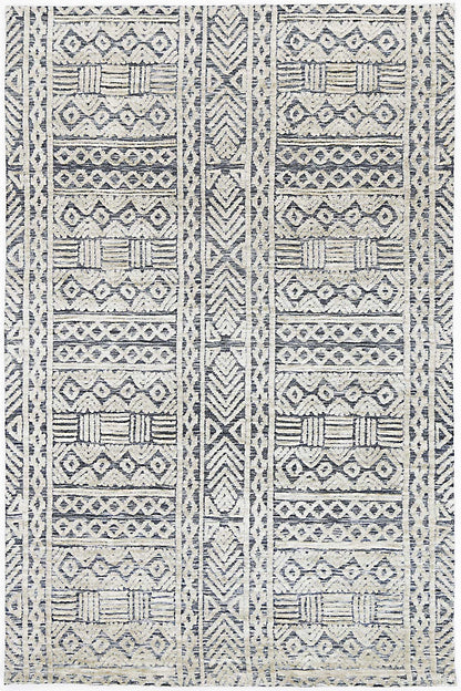 Amritsar Glenroy Blue Tribal Rug