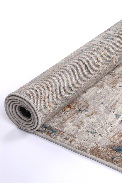 Havana Alquizar Abstract Beige & Grey Rug