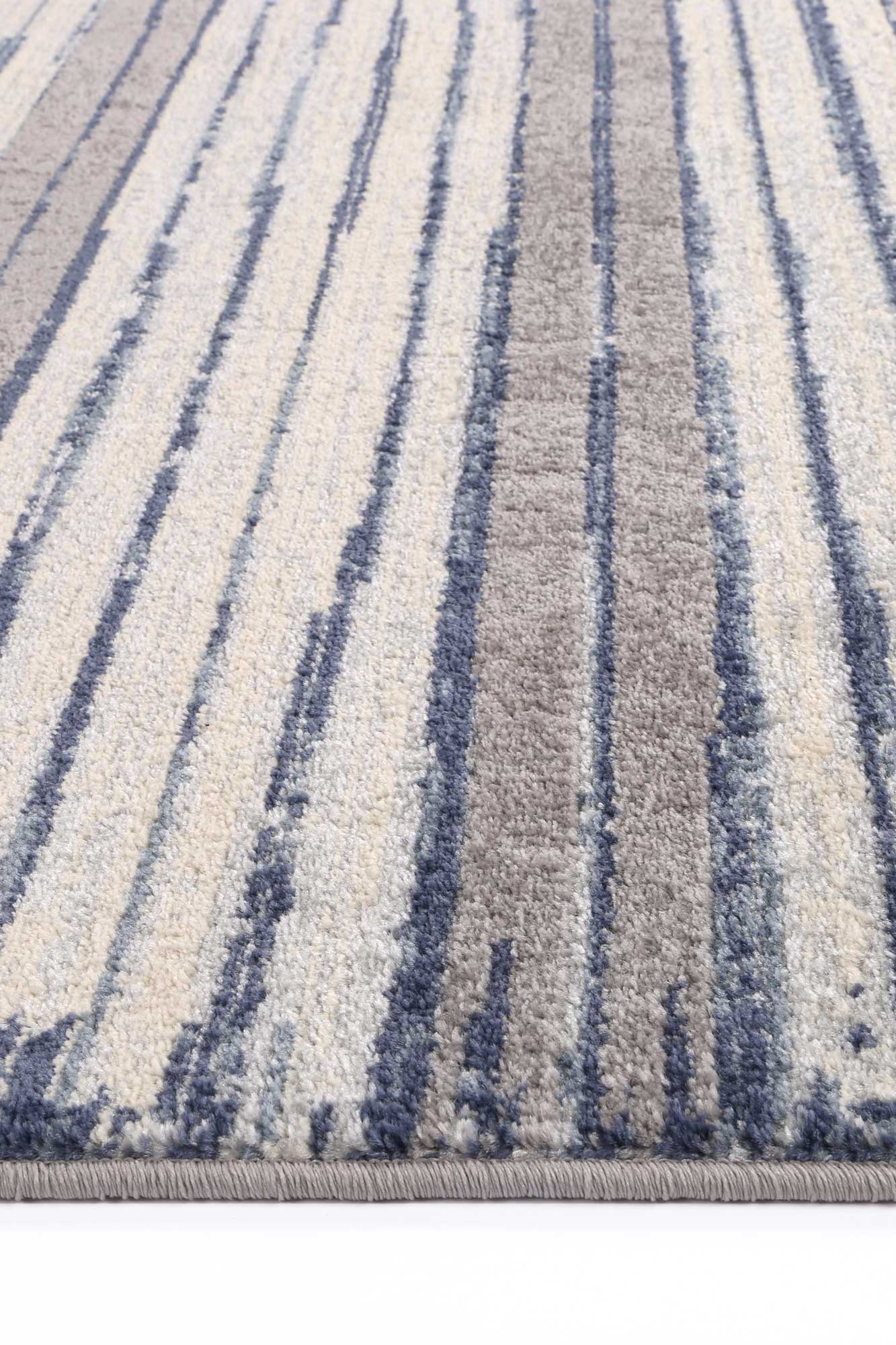 Inca Cajamarca Blue Contemporary Rug