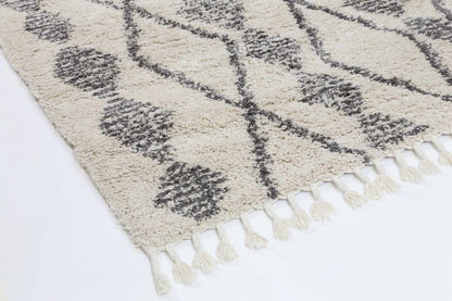 Kasbah Zara Tribal Cream Grey Rug