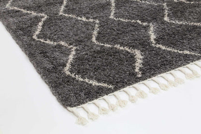 Kasbah Levi Tribal Grey Rug