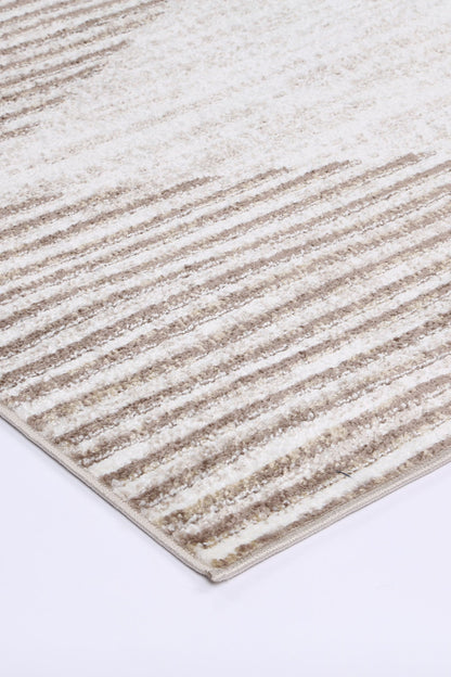 Kimberley Diamond Latte Contemporary Rug